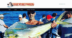 Desktop Screenshot of chiefsportfishing.com